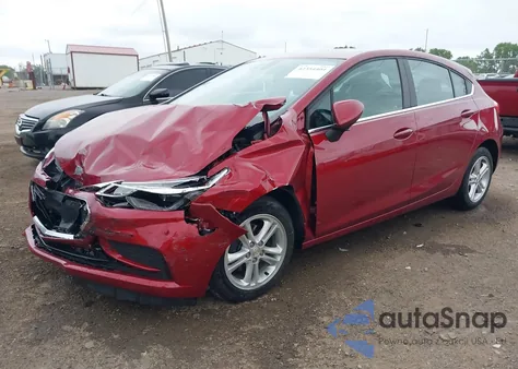2018 Chevrolet Cruze Lt из США, поврежденный, VIN 3G1BE6SM5JS640463